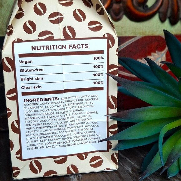 Beauty Bakerie Coffee Break AHA + BHA Exfoliating Facial Skin Care Product NIB - Picture 4 of 14